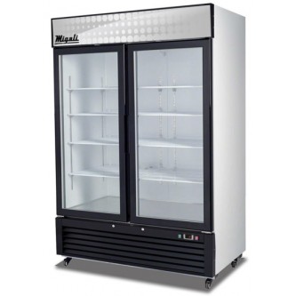 2 Glass Door Reach-in Freezer (Migali)